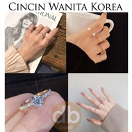 Cincin Wanita Korea | Cincin Berlian | Cincin set | Cincin Titanium