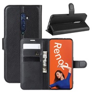 Litchi Leather Phone Case For OPPO Reno 10X ZOOM Ace 5G OPPO Reno Z 2 2Z 2F Reno2 Wallet With Card Slot Holder Flip Case Cover