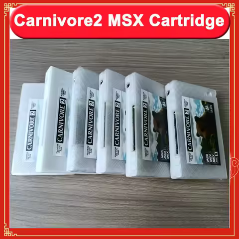 Carnivore V2.2 RBSC Carnivore2 MSX Cartridge - Carnivore2 Cartridge for MSX MSX2 MSX2+ MSX Everdrive