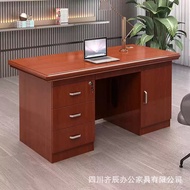 Mizhi Hair Office Furniture1.2Veneer。1.4Mipai Office Desk Computer Desk Solid Wood Office Desk In St