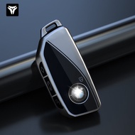 Applicable to BMW X5 Key Cover 24 New X1/X7 High-End 7 Series 735Li/IX/XM/X6/IX Case Buckle Bag