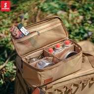 Mountain Guest Outdoor Cookware Set Pot Gas Tank Picnic Bag Storage Bag Picnic Handbag Ice Bag Small