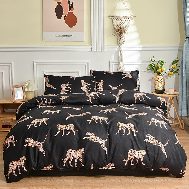codEthereal Butterfly Print Brushed Duvet Cover Set with Pillowcases - Cozy PolyesterTwin/Full/King/