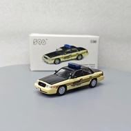 596 1: 64 Ford Crown Victoria-Tennessee Road Patrol Alloy Car Model Gift