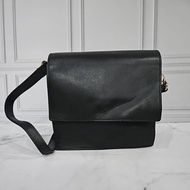 Preloved Sling Bag Hoze Leather Black