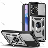 Realme C61 2024 Shockproof Armor Casing For Realmi C61 4G C63 Realme C61 RealmeC61 C 61 Push Pull Ca