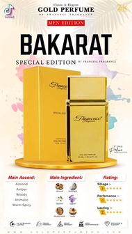 FRANCESC GOLD PERFUME 24K SCENT BAKARAT