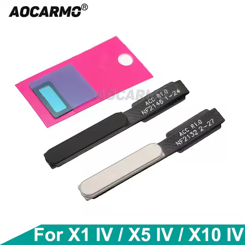 Aocarmo For Sony Xperia 1 5 10 IV XQ-CT72 X1iv X5iv 10iv Power On/Off Switch Fingerprint Button Sens