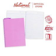 Yarn Notebook Color Coded Pastel 80's 5.83x7.87 inches with Plastic Jacket, Violet