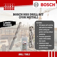 BOSCH HSS DRILL BIT (FOR METAL) (8.5mm-15mm)