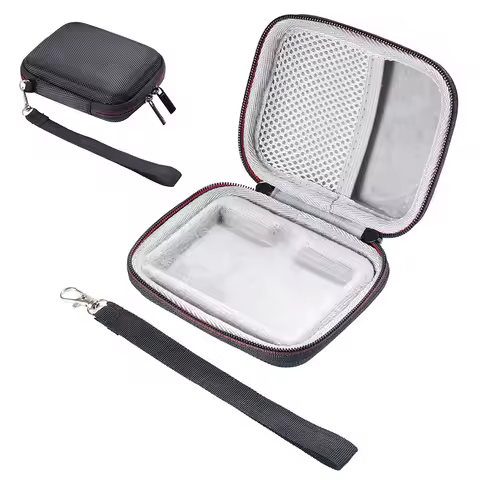 Hard Drive Case Anti-Scratch EVA Portable Storage Bag with Mesh Bag&Hand Strap for Samsung T7 Shield