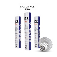 VICTOR Badminton Shuttlecock NCS PRO Model (1 Tube 12 Balls)