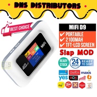 Modified Unlimited 4G D9 Upgraded D6 LTE Pocket WiFi Router Portable WiFi Modem MiFi Router Unlimite