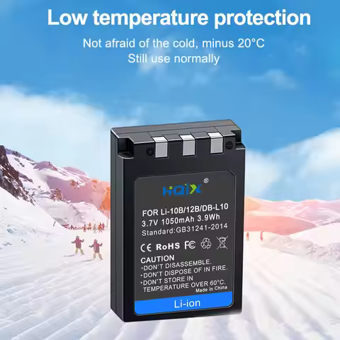 HQIX for OLYMPUS U300 U410 U-1000 U DIGITAL 400 500 600 800 IR-500 C-765 C-770 C-760 Camera LI-10B C