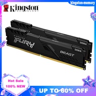 DDR4 RAM 8GB 16GB 2400MHz 2666MHz 3200MHz 3600MHZ Desktop Memory KF432C16BB/8-SP KF432C16BB1/16-SP 1.2V DIMM FURY BEAST Gaming Memory for Desktop [100% new &amp; 100% test]