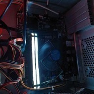 Gaming Case, ASUS PRIME B250M-A, i5 6600K 6 x 120mm 彩燈風扇, Corsair VENGEANCE RGB PRO DDR4 x 2, 500GB 