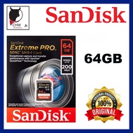 SanDisk Original Malaysia 64GB/128GB/256GB EXTREME PRO (200) UHS-I SDXC