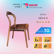 Ghế ăn bằng gỗ SMLIFE NEVA H