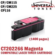 Compatible Fuji Xerox CT202266 Magenta  Laser Toner Cartridge ( 1400 pages) CP115w/CM115w;CP225w/CM2