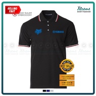 GN POLO T-Shirt Sulam Yamaha Fox Racing Motorcross MotoGP Scooter Superbike Motorbike Bike Popular E
