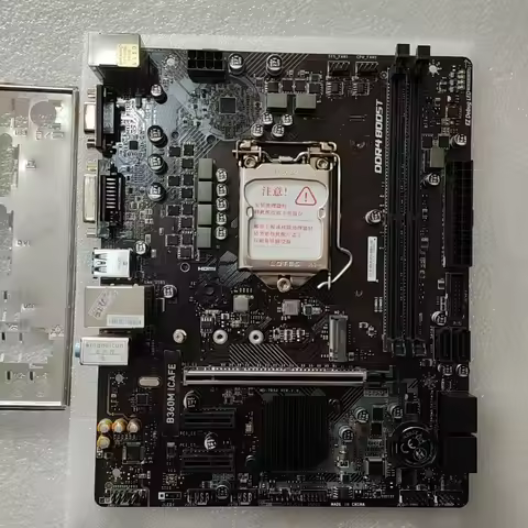 used for MSI B360M ICAFE LGA1151 Intel B360 mATX Motherboard DDR4 HDMI M.2 With I/O Shield