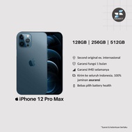 Apple iPhone 12 Pro Max 128GB / 256GB / 512GB Second Original 100%