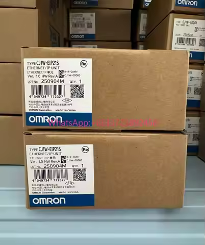 New original Omron CJ1W-EIP21S EIP21 ETN21 Ethernet/IP unit PLC controller, high quality