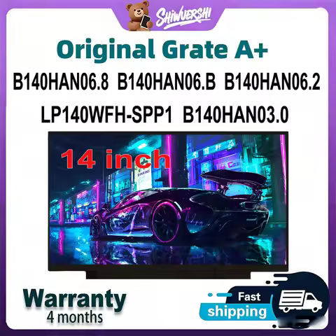 Wholesale 14" Laptop Lcd Screen Monitor Panel Slim B140HAN06.8 B140HAN06.B B140HAN06.2 LP140WFH SPP1