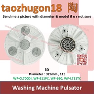 LG Washing Machine Pulsator Mesin Basuh Kipas WF-CL700DI WF-611PC WF-660 WF-L711TC WF-T755A WF-T5115