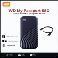 คือพาสปอร์ตของฉัน SSD หน่วยความจำภายนอก SSD SSD แบบพกพา SSD Type-C กับอะแดปเตอร์ USB3.0ที่มีการป้องก