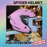 Spyder FUEL pd 9301m fp matte nude pink dual visor helmet moto project