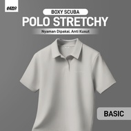 Aerostreet Zean T-Shirt Men's ScubaPOLO IVORY Men's Casual Collar ScubashirtPOLO Not Easy to Wrinkle