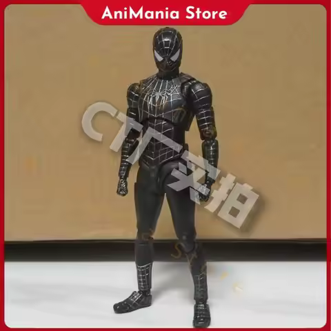 Ct Spider-Man Black Suit Version S.H.Figuarts Andrew Garfield The Amazing spiderman Shf anime Action