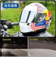 แว่นกันลมสีดำ HJC RPHA1N Red Bull สำหรับหมวกกันน็อคเต็มใบ แว่นกันลมสีสันสดใส แว่นกันลมแบบปรับแต่งได้