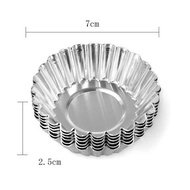 Aluminum egg tart mold