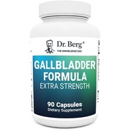 Dr. Berg Gallbladder Formula Extra Strength 90 Capsules - Made w/Purified Bile Salts & Ox Bile Diges