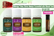 Promo Sale ! Combo Allergy Trio Young Living Essential Oils  5ml or 15ml ( Lavender + Lemon + Pepper