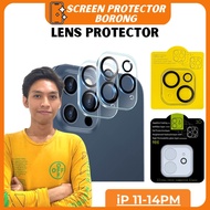 iP Camera Lens Protector Tempered Glass Clear HD 14 Pro Max 13 Pro 11 12 Camera Tempered Glass Lens Full Cover Mobile