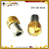 1141 3W 3LED BULB - WHITE (2 PCS)  turn signal light bulb