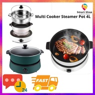 FlipGear SM-401 Electric Multi Cooker Steamer Pot 4L 1350W knob adjustment Savorlife Electric Multi 