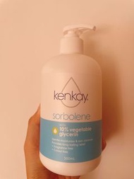 Kenkay Sorbolene with 10% Vegetable Glycerin Pump 強效保濕霜*只限面交*