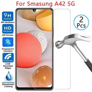 Tempered Glass Case For Samsung A42 5g Cover On Galaxy a 42 42a Phone Coque Bag 360 Samsun Samsumg Sansung Samsunga42 Galaxya42