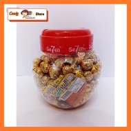 SE7EN 850gm Chocolate Gold Ball Jar (280pcs +/-) 金球巧克力 birthday cake topper party goodies bag doorgi