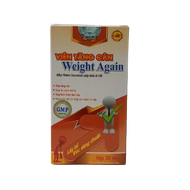 Viên tăng cân Weight Again giúp tăng cân ăn ngon miệng giúp kích thích tiêu hoá - Lọ 30 viên
