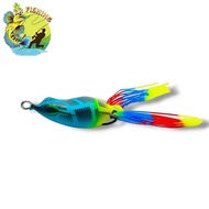 UMPAN CASTING SOFT FROG SKIRT BERDIRI LJ LURE UKURAN 5CM.