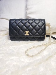 Chanel Pearl Woc wallet on chain 珍珠 鏈條包