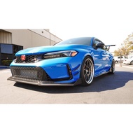 1 Honda civic FL5 front lip carbon fiber for honfa civic FL5 type r add on performance new look bran