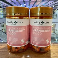 【Healthy Care 超級蔓越莓 25000🌟】守護私密健康

💥現金價💥 Healthy Care - Ultraboost High Strength Cranberry 蔓越莓精華膠囊 9