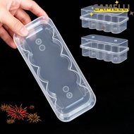 CAMELLI5Q Microtube Storage Box, 10-Slot Stackable Vial Storage , 3ML/10mL Plastic  Freezer Tube Box