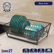 Stainless steel Kitchen Plate Holders Organizer Dish Rack Storage Dying Rack Counter Bowl Rack water tray Cabinet Cupboard